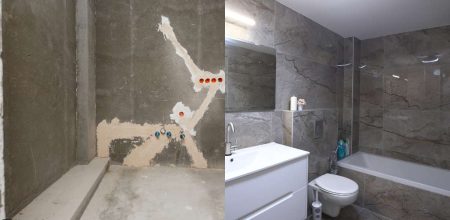 שיפוץ אמבטיה לפני ואחרי